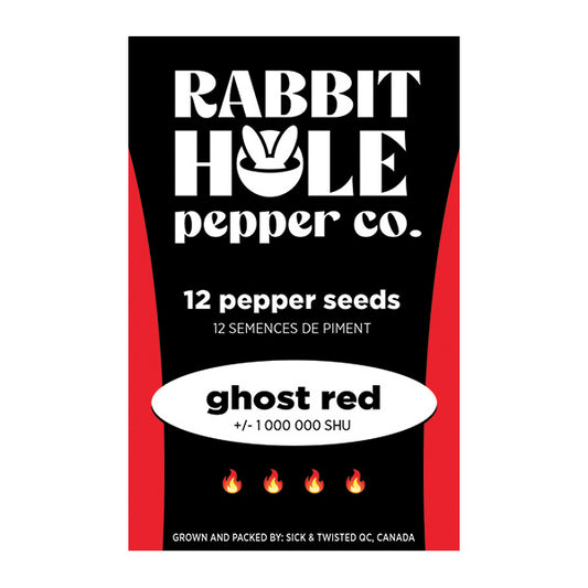 Ghost Red Hot Pepper Seeds - Rabbit Hole Pepper Co.