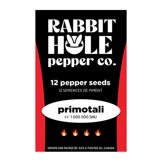 Primotali Hot Pepper Seeds - Rabbit Hole Pepper Co.