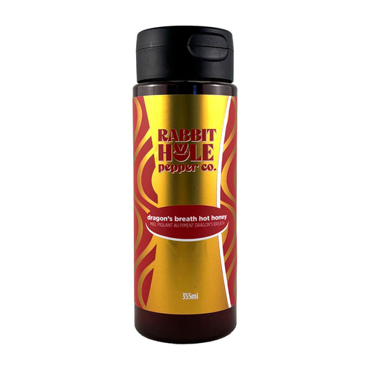 Rabbit Hole Pepper Co. Dragon's Breath Hot Honey - Lucifer's House of Heat