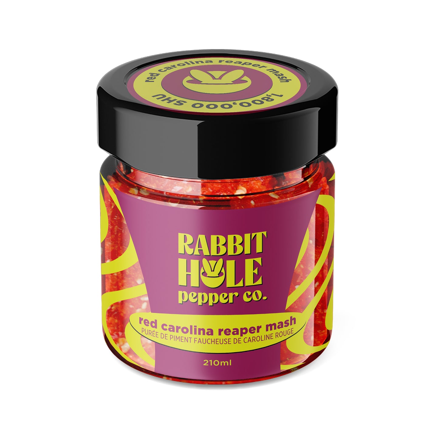 Rabbit Hole Pepper Co. Red Carolina Reaper Mash - Rabbit Hole Pepper Co.