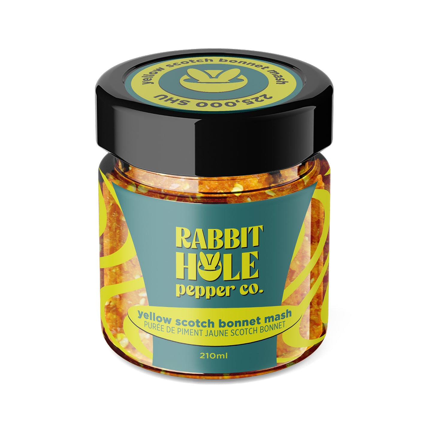 Rabbit Hole Pepper Co. Yellow Scotch Bonnet Mash - Rabbit Hole Pepper Co.