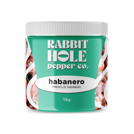 Rabbit Hole Habanero Dried Pepper Pods (350,000 SHU) - Rabbit Hole Pepper Co.