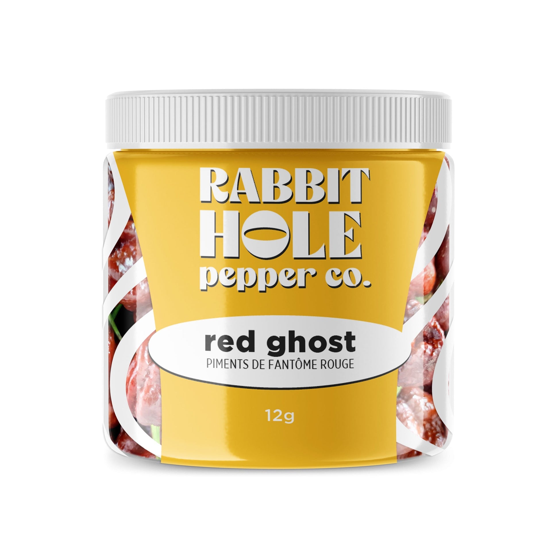 Rabbit Hole Red Ghost Pepper Dried Pepper Pods (900,000 SHU) - Rabbit Hole Pepper Co.